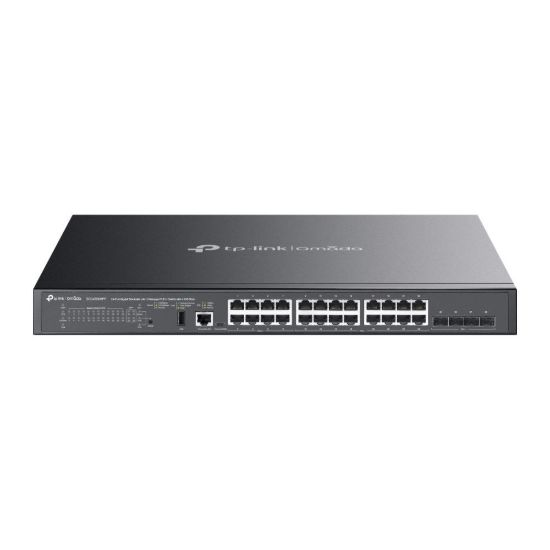 Obrázek TP- Link OMADA switch SG5428XMPP (24xGbE, 4xSFP+, 8xPoE++, 16xPoE+, 500W, 1xUSB2.0, 2xConsole)