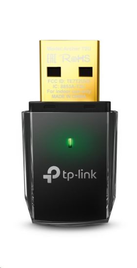 Obrázek TP- Link Archer T2U WiFi5 USB adapter (AC600, 2, 4GHz/ 5GHz, USB2.0)