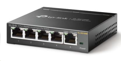 Obrázek TP- Link Easy Smart switch TL- SG105E (5xGbE, fanless)