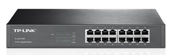 Obrázek TP- Link Easy Smart switch TL- SG1016DE (16xGbE, fanless)