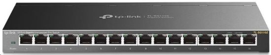 Obrázek TP- Link Easy Smart switch TL- SG116E (16xGbE, fanless)