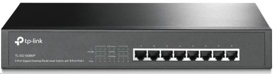 Obrázek TP- Link switch TL- SG1008MP (8xGbE, 8xPoE+, 153W)