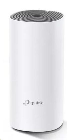 Obrázek TP- Link Deco E4(1- pack) WiFi5 Mesh (AC1200, 2, 4GHz/ 5GHz, 2x100Mb/ sLAN/ WAN)