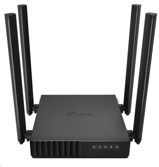 Obrázek TP- Link Archer C54 WiFi5 router (AC1200, 2, 4GHz/ 5GHz, 4x100Mb/ s LAN, 1x100Mb/ s WAN)