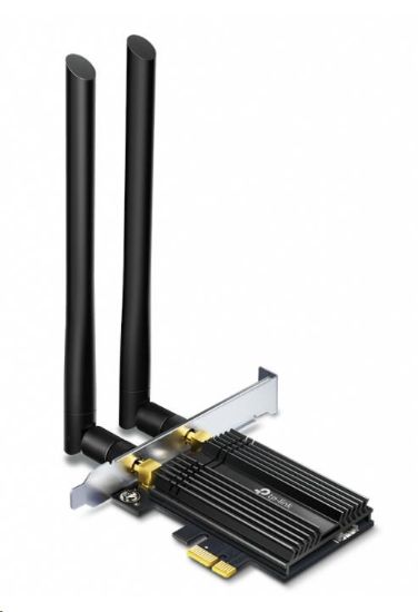 Obrázek TP- Link Archer TX50E WiFi6 PCIe adapter (AX3000, 2, 4GHz/ 5GHz, Bluetooth5.0)