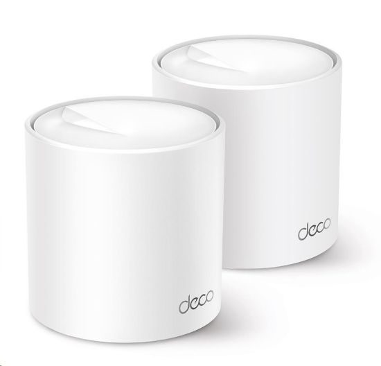 Obrázek TP- Link Deco X50(2- pack) WiFi6 Mesh (AX3000, 2, 4GHz/ 5GHz, 3xGbELAN/ WAN)