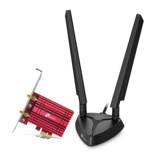 Obrázek TP- Link Archer TXE75E WiFi6E PCIe adapter (AXE5400, 2, 4GHz/ 5GHz/ 6GHz, Bluetooth5.2)