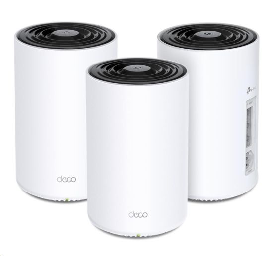 Obrázek TP- Link Deco PX50(3- pack) WiFi6 Powerline Mesh (AX3000, 2, 4GHz/ 5GHz, 3xGbELAN/ WAN)