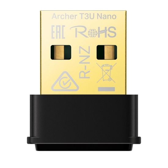 Obrázek TP- Link Archer T3U Nano WiFi5 USB adapter (AC1300, 2, 4GHz/ 5GHz, USB2.0)