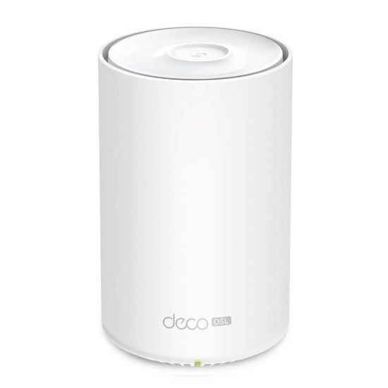 Obrázek TP- Link Deco X50- DSL WiFi6 Mesh (AX3000, 2, 4GHz/ 5GHz, 4xGbELAN/ WAN, 1xDSL Port (VDSL2/ ADSL2+/ ADSL2/ ADSL)