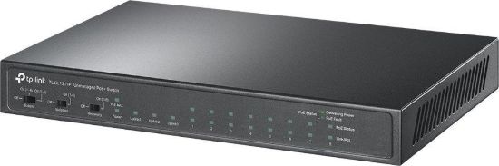 Obrázek TP- Link CCTV switch TL- SL1311P (8x100Mb/ s, 2xGbE, 1xSFP, 8xPoE+, 65W, fanless)