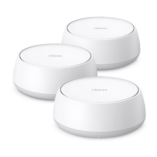 Obrázek TP- Link Deco BE22(3- pack) WiFi7 Mesh (BE3600, 2, 4GHz/ 5GHz, 2xGbELAN/ WAN)
