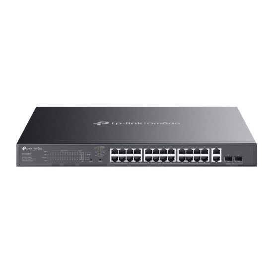 Obrázek TP- Link OMADA switch ES228GMP (26xGbE, 2xSFP, 24xPoE+, 384W)