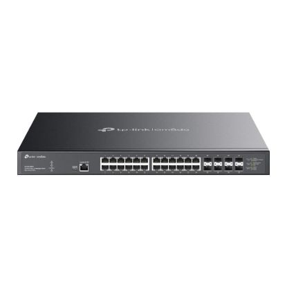 Obrázek TP- Link OMADA switch SX3832MPP (24x10GbE, 8xSFP+, 24xPoE++, 770W, 1xconsole, 1xUSB- C)