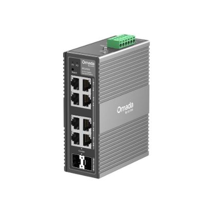 Obrázek TP- Link OMADA průmyslový switch IES208G (6xGbE, 2xGbE/ SFPcombo, DIN, IP40, fanless)