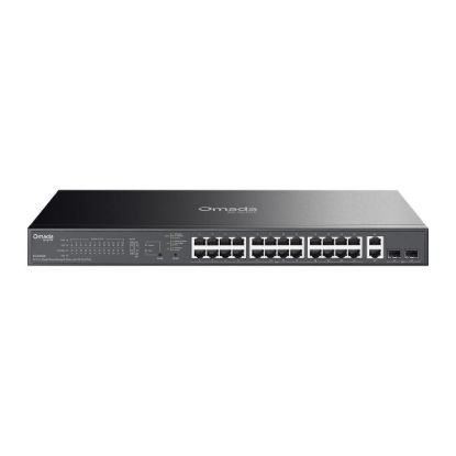 Obrázek TP- Link OMADA switch ES228GP (26xGbE, 2xSFP, 24xPoE+, 250W)