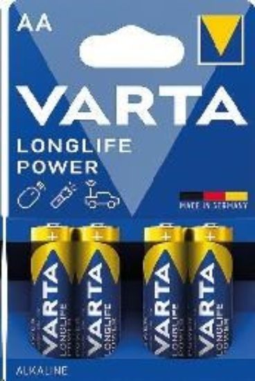 Obrázek Varta LR6/ 4BP Longlife POWER (HIGH ENERGY) (Blistr 4ks)