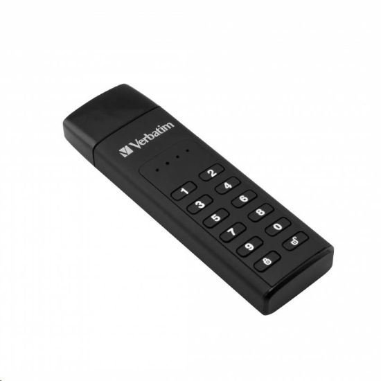 Obrázek VERBATIM USB 3.0 Drive 64 GB - Keypad Secure (R: 160/ W: 140 MB/ s) GDPR