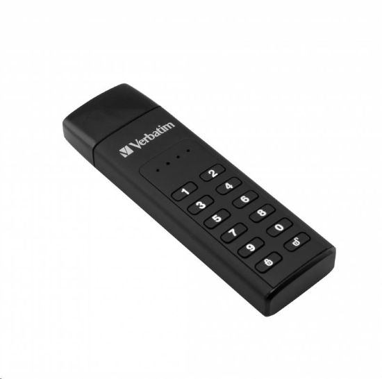 Obrázek VERBATIM USB 3.0 Drive 128 GB - Keypad Secure (R: 160/ W: 150 MB/ s) GDPR