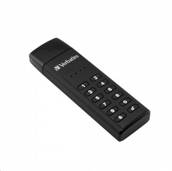 Obrázek VERBATIM USB 3.0 Drive 32 GB - Keypad Secure (R: 160/ W: 130 MB/ s) GDPR