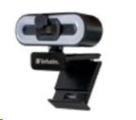 Obrázek VERBATIM WebCam AWC- 02 Full HD 1080p Autofocus, Microphon, Light