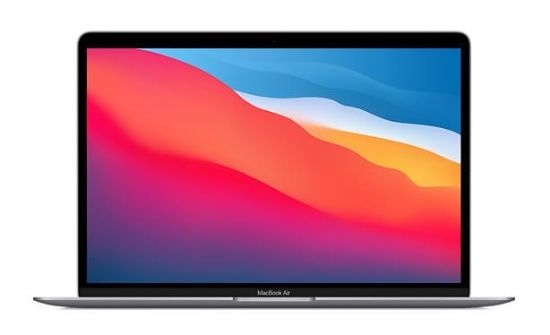 Obrázek APPLE MacBook Air 13'', M1 chip with 8- core CPU and 7- core GPU, 256GB, 8GB RAM - Space Grey SK klávesnice
