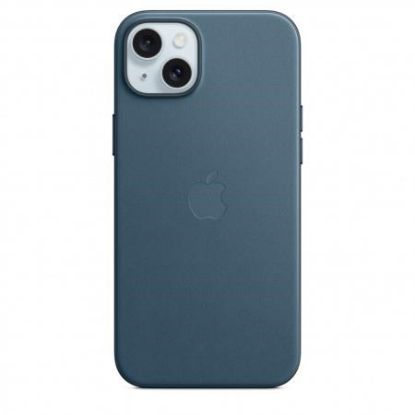 Obrázek APPLE iPhone 15 Plus FineWoven Case with MagSafe - Pacific Blue