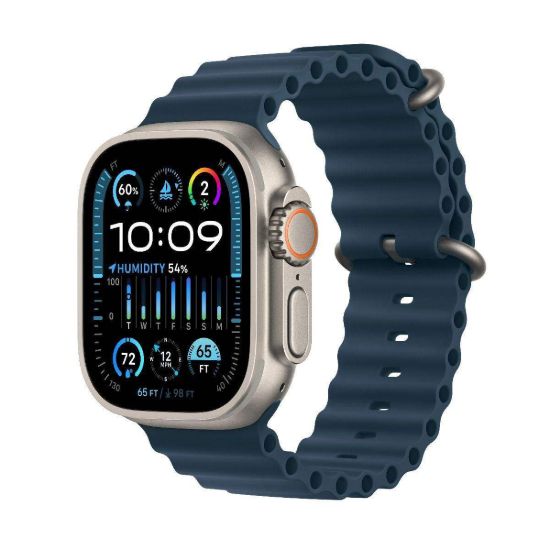 Obrázek APPLE Watch Ultra 2 GPS + Cellular, 49mm Titanium Case with Blue Ocean Band