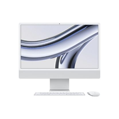 Obrázek APPLE 24- inch iMac with Retina 4.5K display: M3 chip with 8- core CPU and 10- core GPU, 512GB SSD - Silver