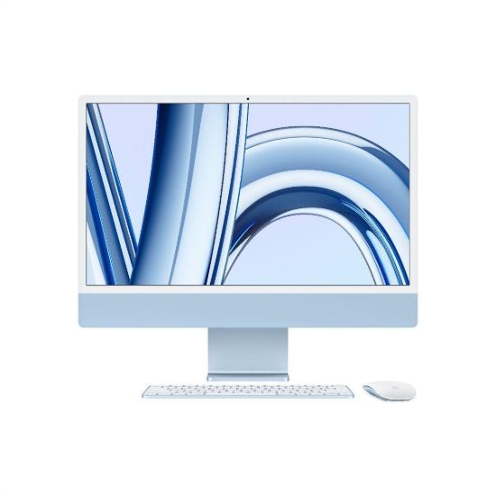 Obrázek APPLE 24- inch iMac with Retina 4.5K display: M3 chip with 8- core CPU and 10- core GPU, 256GB SSD - Blue