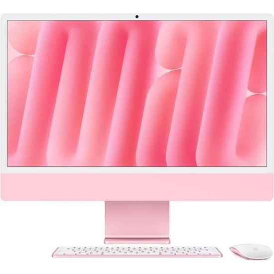 Obrázek Apple iMac 24'' 4.5K display M4 chip 8- core CPU and 8- core GPU, 16GB, 256GB SSD - Pink