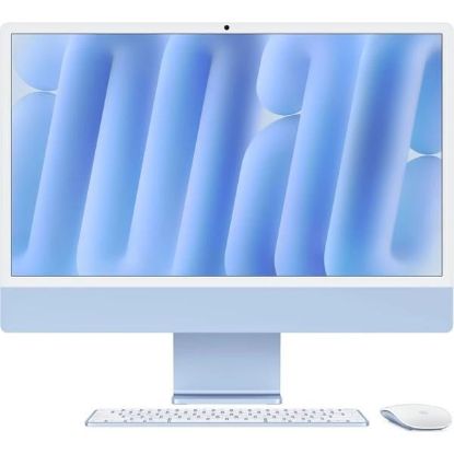 Obrázek Apple iMac 24'' 4.5K display M4 chip 10- core CPU and 10- core GPU, 16GB, 256GB SSD - Blue